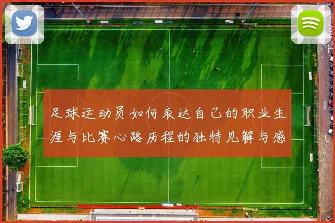 足球运动员如何表达自己的职业生涯与比赛心路历程的独特见解与感悟